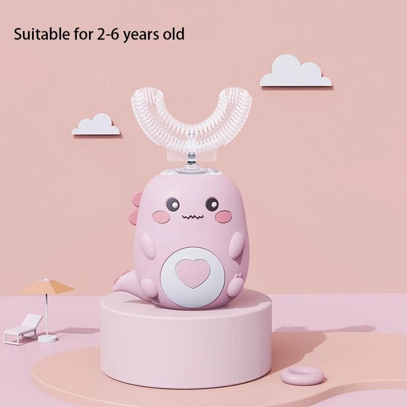 Rechargeable 360 Degree U Shaped Kids Electric Toothbrush