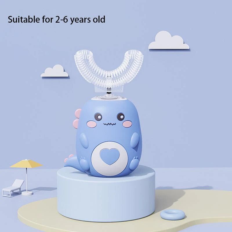 Rechargeable 360 Degree U Shaped Kids Electric Toothbrush