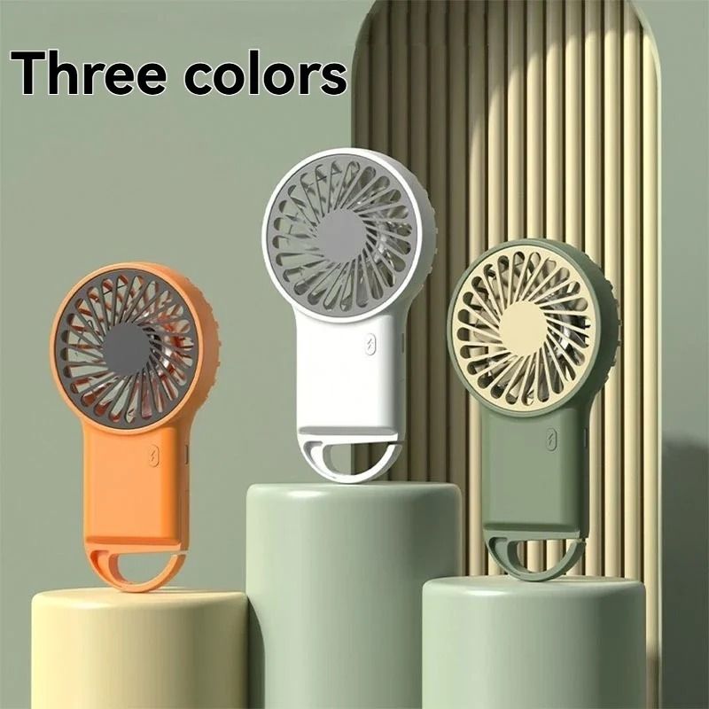 Foldable USB Rechargeable Mini Fan Portable Handheld and Desktop Use