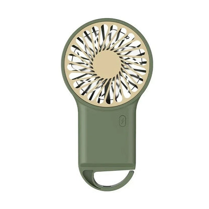 Foldable USB Rechargeable Mini Fan Portable Handheld and Desktop Use
