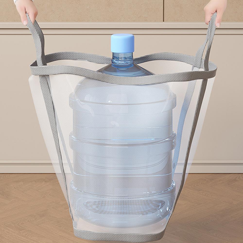 Folding Laundry Basket with Handle for Clothes, Toys Storage, and Bathroom Organization