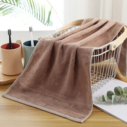 Luxury Bamboo Cotton Hand Towel Natural Sustainable Hypo Allergenic Soft and Highly Absorbent
