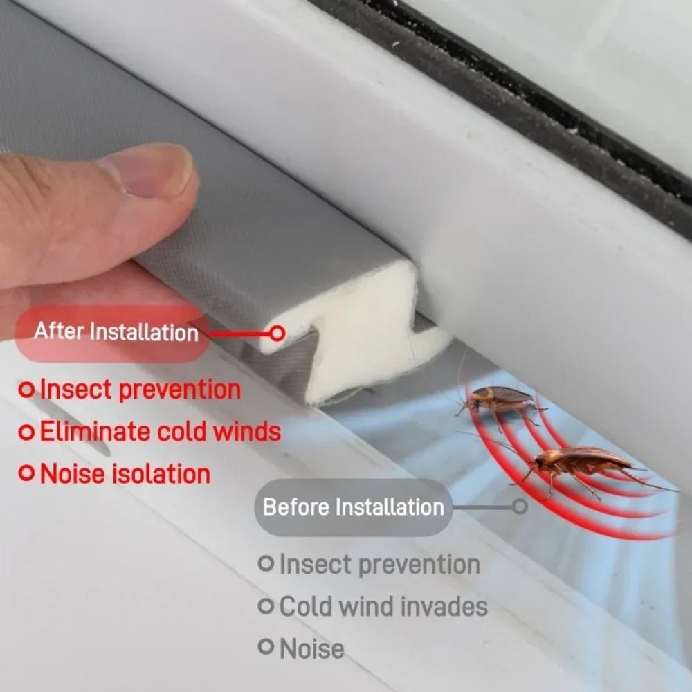 Z Shaped Window Sealing Strip for Sliding Windows and Doors