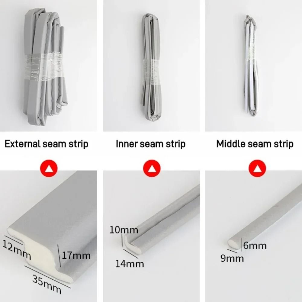 Z Shaped Window Sealing Strip for Sliding Windows and Doors