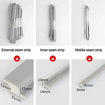 Z Shaped Window Sealing Strip for Sliding Windows and Doors