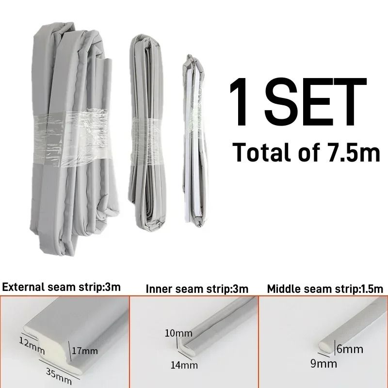 Z Shaped Window Sealing Strip for Sliding Windows and Doors