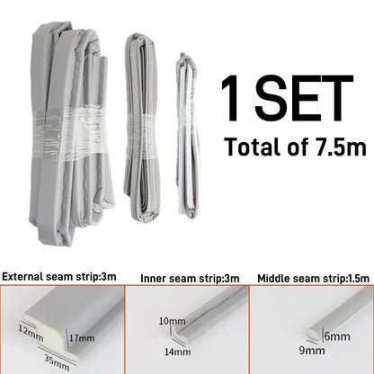 Z Shaped Window Sealing Strip for Sliding Windows and Doors