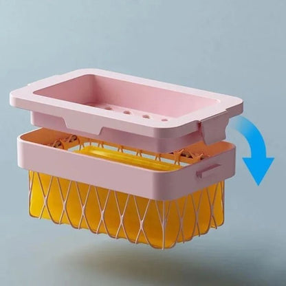 High Elastic Mesh Soap Box With Non Slip Portable Design