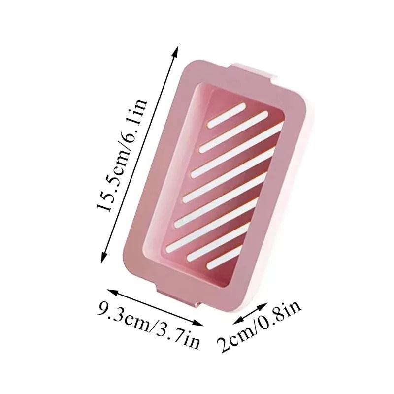 High Elastic Mesh Soap Box With Non Slip Portable Design