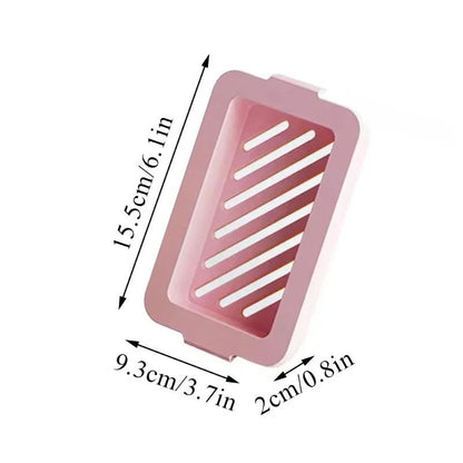High Elastic Mesh Soap Box With Non Slip Portable Design
