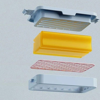 High Elastic Mesh Soap Box With Non Slip Portable Design