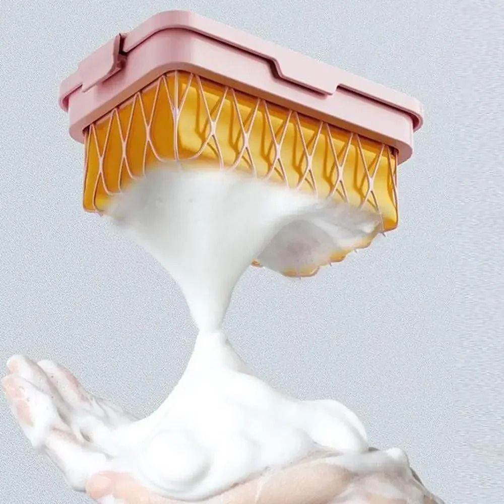 High Elastic Mesh Soap Box With Non Slip Portable Design