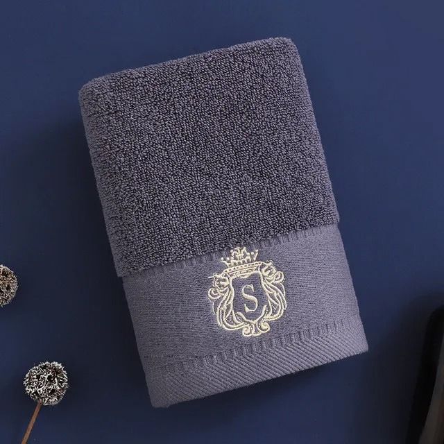 Bathroom Cotton Towel Soft Absorbent Hand and Bath Towel Set