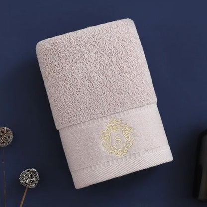 Bathroom Cotton Towel Soft Absorbent Hand and Bath Towel Set
