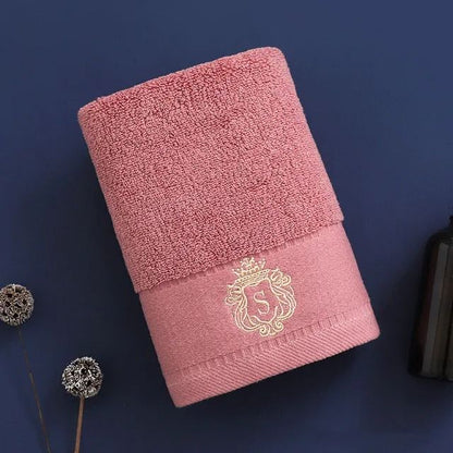 Bathroom Cotton Towel Soft Absorbent Hand and Bath Towel Set