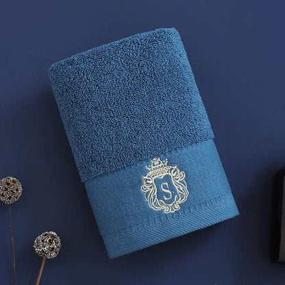 Bathroom Cotton Towel Soft Absorbent Hand and Bath Towel Set