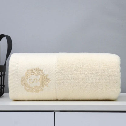 Bathroom Cotton Towel Soft Absorbent Hand and Bath Towel Set