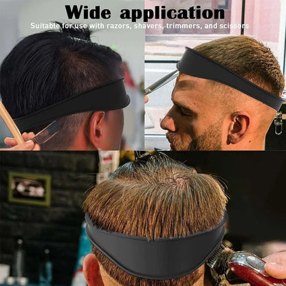 Silicone Haircut Guide Headband for Precise DIY Haircuts & Neckline Trimming