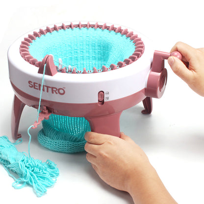 DIY Hand Knitting Machine Tool for Scarf Sweater Hats Socks, Adult Children Hand Knitting Artifact