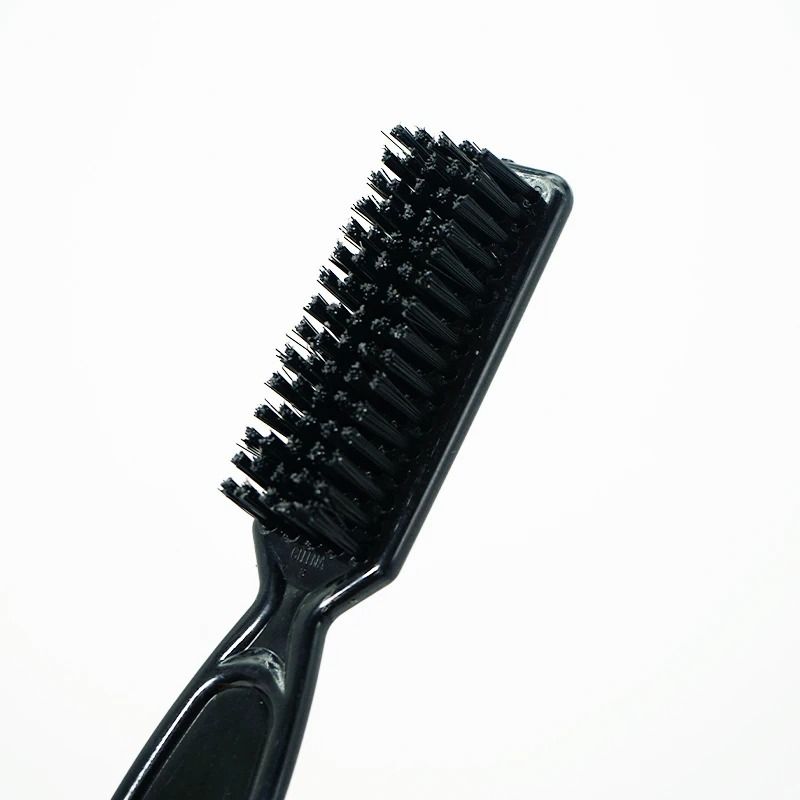 Black Small Beard Styling Brush Professional Shave Beard Brush