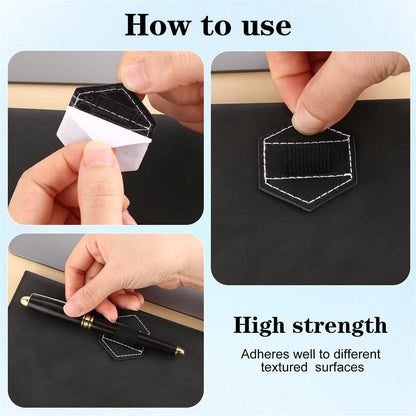 IPad Capacitive Pen Holder, Magnetic attraction Pen Holder, Stationery Organizer, Elastic Band Computer Pen Holder