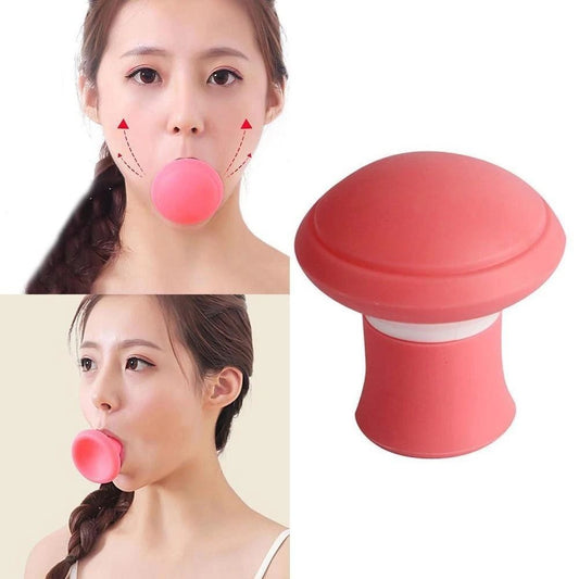 Silica Gel Mouth Jaw Exerciser Slimming Face Lift Tool Chin V Face Lifting Double Thin Wrinkle Removal Exerciser