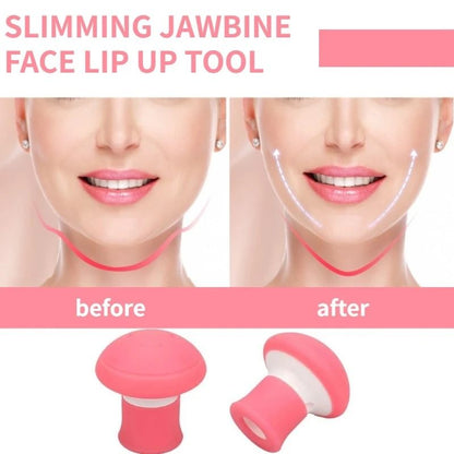 Silica Gel Mouth Jaw Exerciser Slimming Face Lift Tool Chin V Face Lifting Double Thin Wrinkle Removal Exerciser