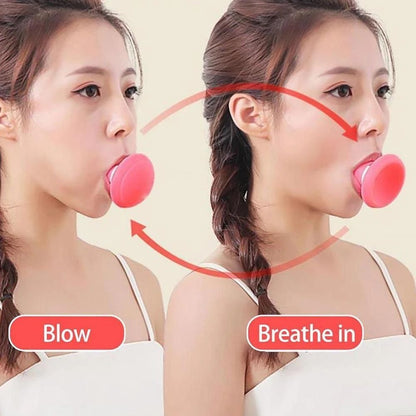 Silica Gel Mouth Jaw Exerciser Slimming Face Lift Tool Chin V Face Lifting Double Thin Wrinkle Removal Exerciser