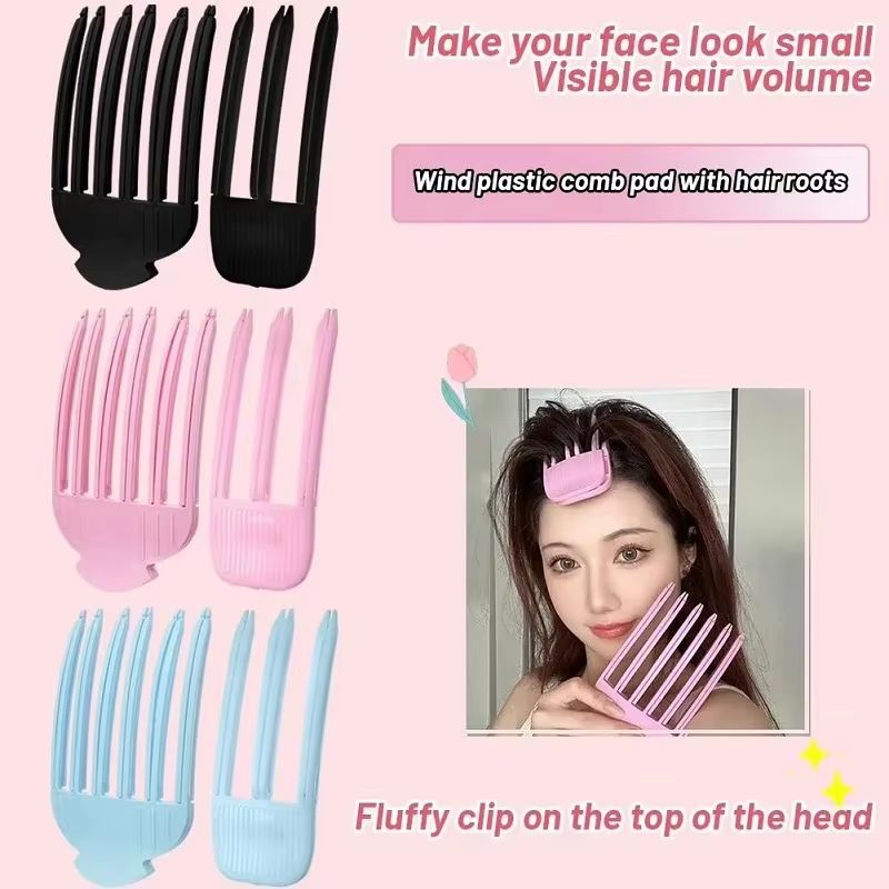 Heatless VolumeLift Curling Clip Set for Natural Root Texture