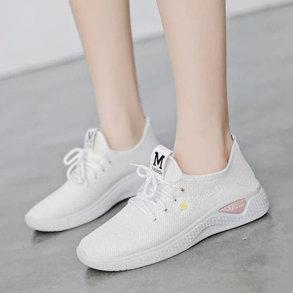 Lightweight Womens Breathable Sneakers Soft Sole Comfortable Casual Shoes