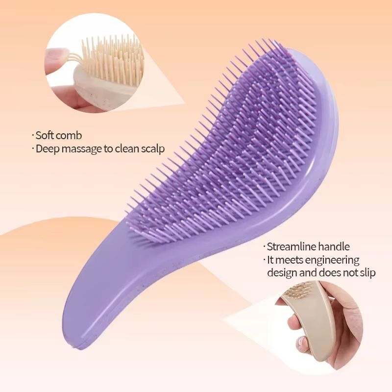 Eco-Gentle Wheat Straw Detangling Hairbrush