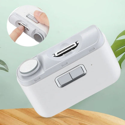 Electric Nail Trimmer with Precision Light