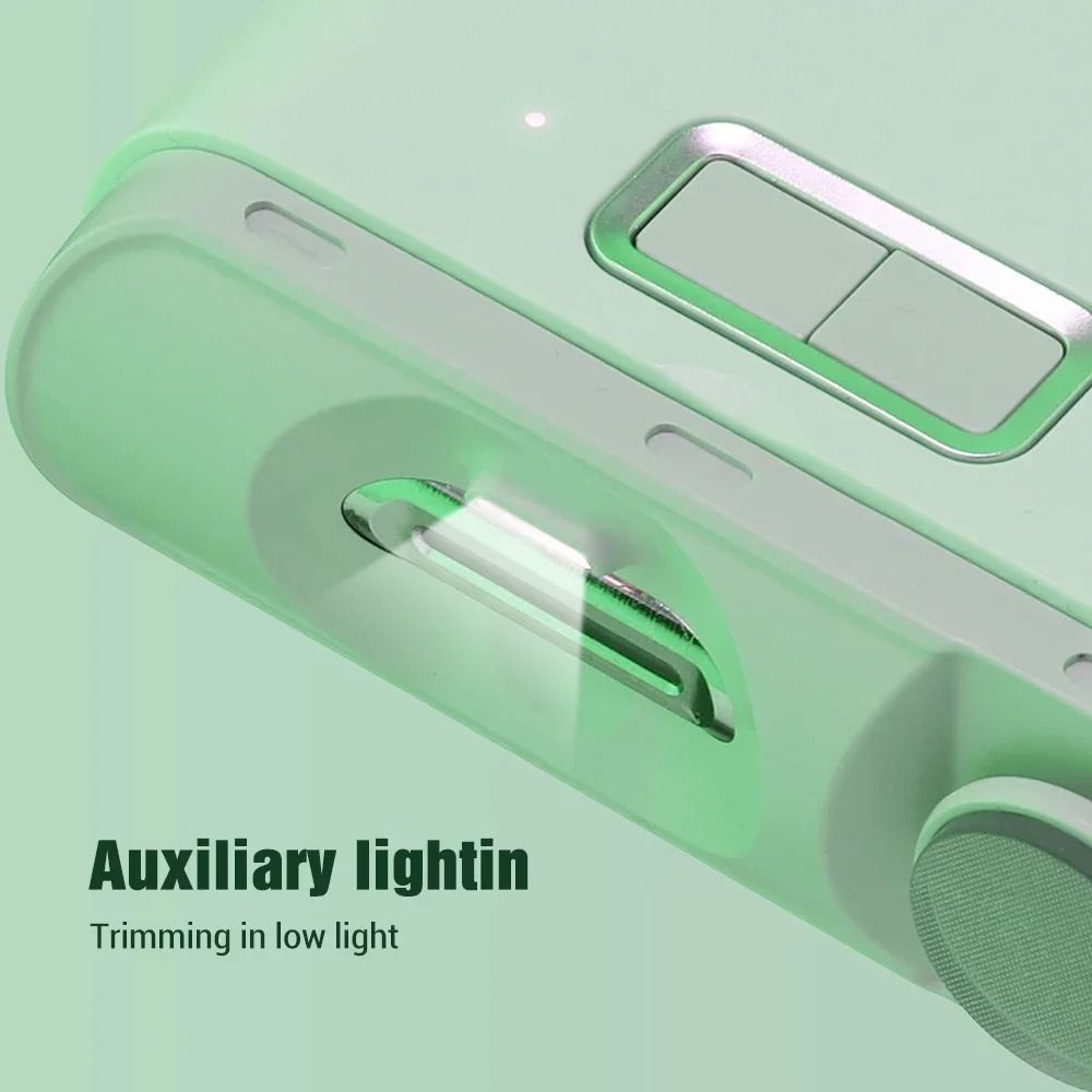 Electric Nail Trimmer with Precision Light