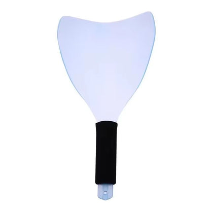 Salon Plastic Haircut Face Shield with Handle