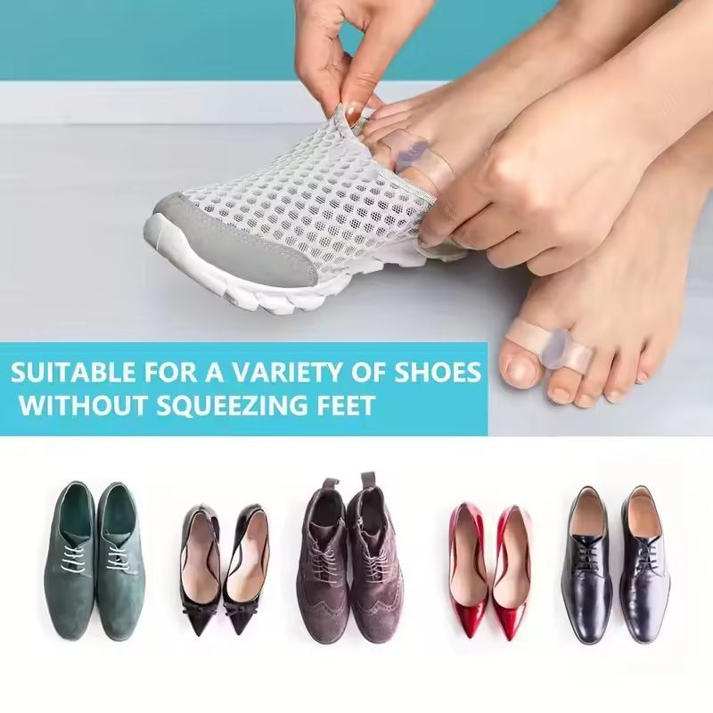 Premium Silicone Toe Spacers – Soft, Durable & Reusable Toe Separators for Foot Comfort