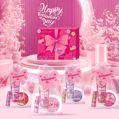 20 Piece Gift Set with Lip Balm Hand Cream Perfume and Gift Bags