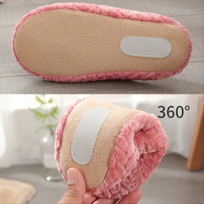 Unisex Fluffy Home Slippers – Soft, Warm, Lightweight Indoor Slides for Cozy Comfort