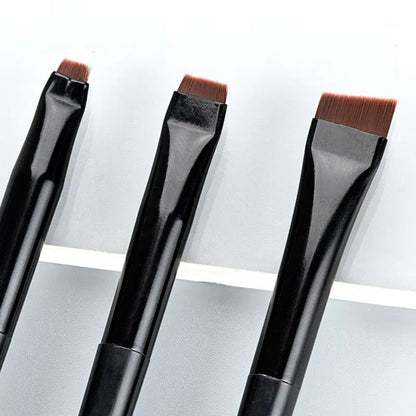Precision Eyeliner and Eyebrow Brush Set for Flawless Eye Makeup