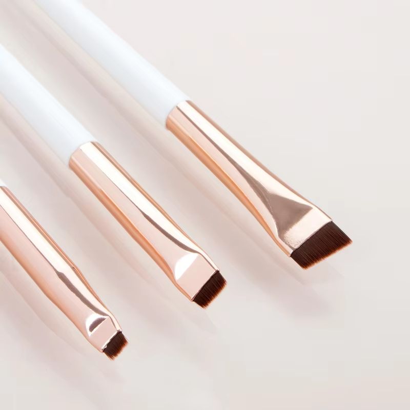 Precision Eyeliner and Eyebrow Brush Set for Flawless Eye Makeup