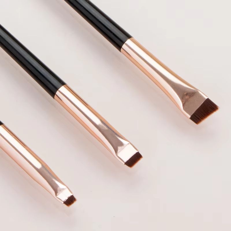 Precision Eyeliner and Eyebrow Brush Set for Flawless Eye Makeup