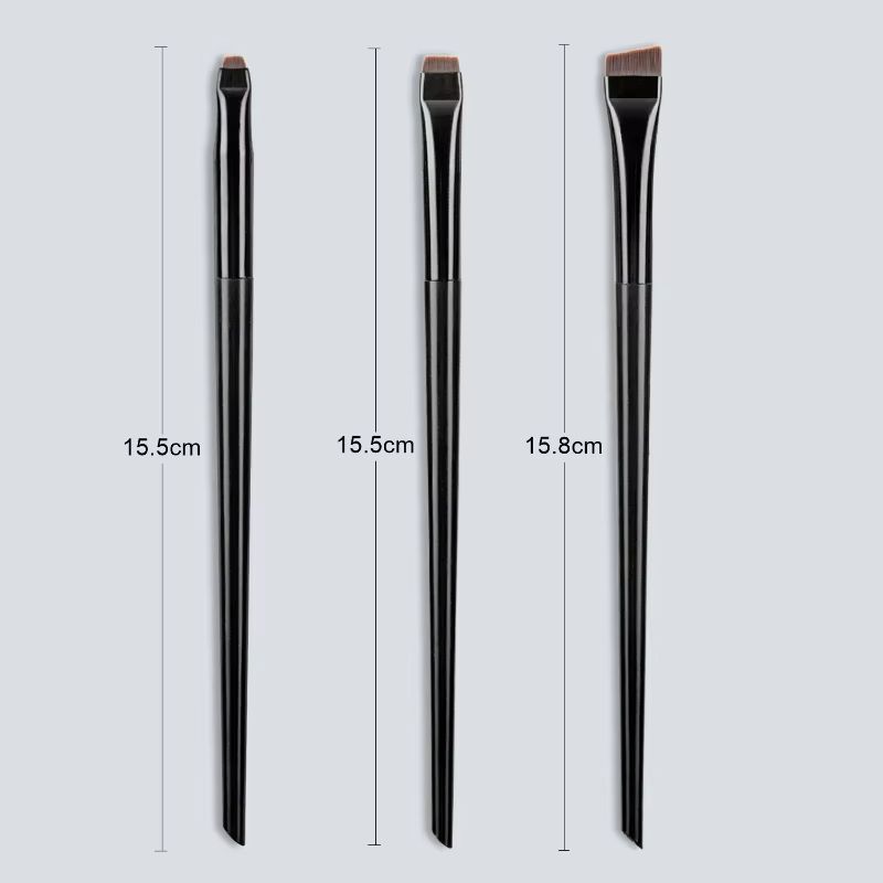 Precision Eyeliner and Eyebrow Brush Set for Flawless Eye Makeup