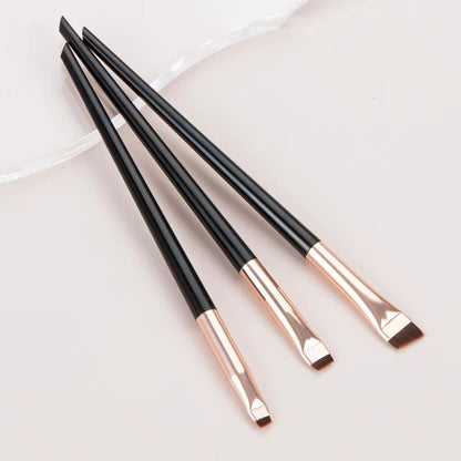 Precision Eyeliner and Eyebrow Brush Set for Flawless Eye Makeup