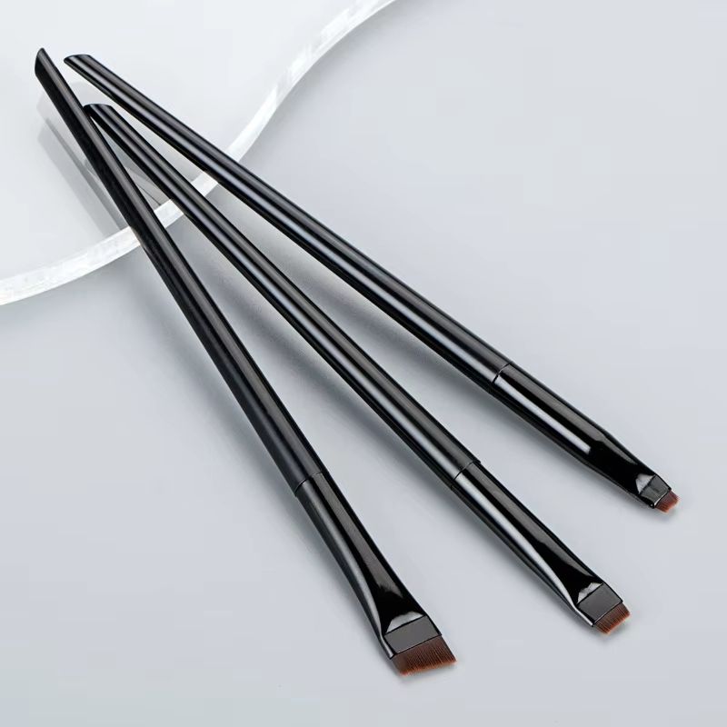 Precision Eyeliner and Eyebrow Brush Set for Flawless Eye Makeup