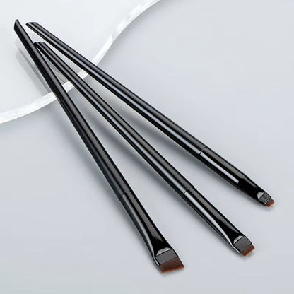 Precision Eyeliner and Eyebrow Brush Set for Flawless Eye Makeup
