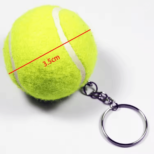 Tennis Ball Keychain Pendant