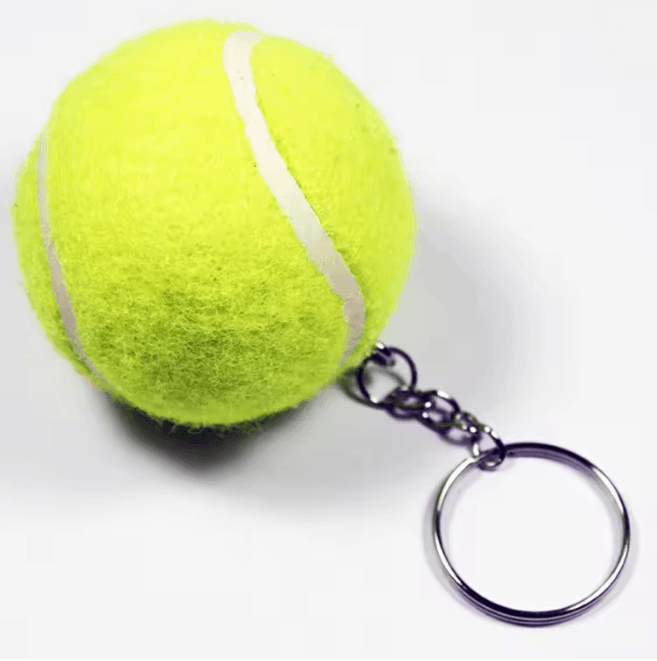 Tennis Ball Keychain Pendant