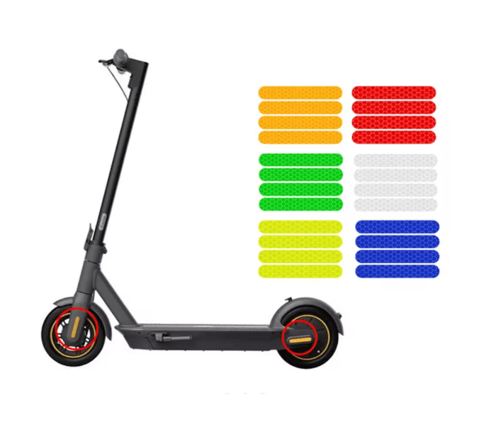 Scooter Reflective Safety Stickers