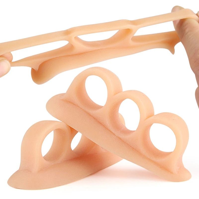 Silicone Toe Separator Support Pads for Hammer Toe and Bunion Alignment