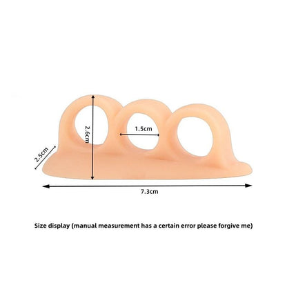 Silicone Toe Separator Support Pads for Hammer Toe and Bunion Alignment