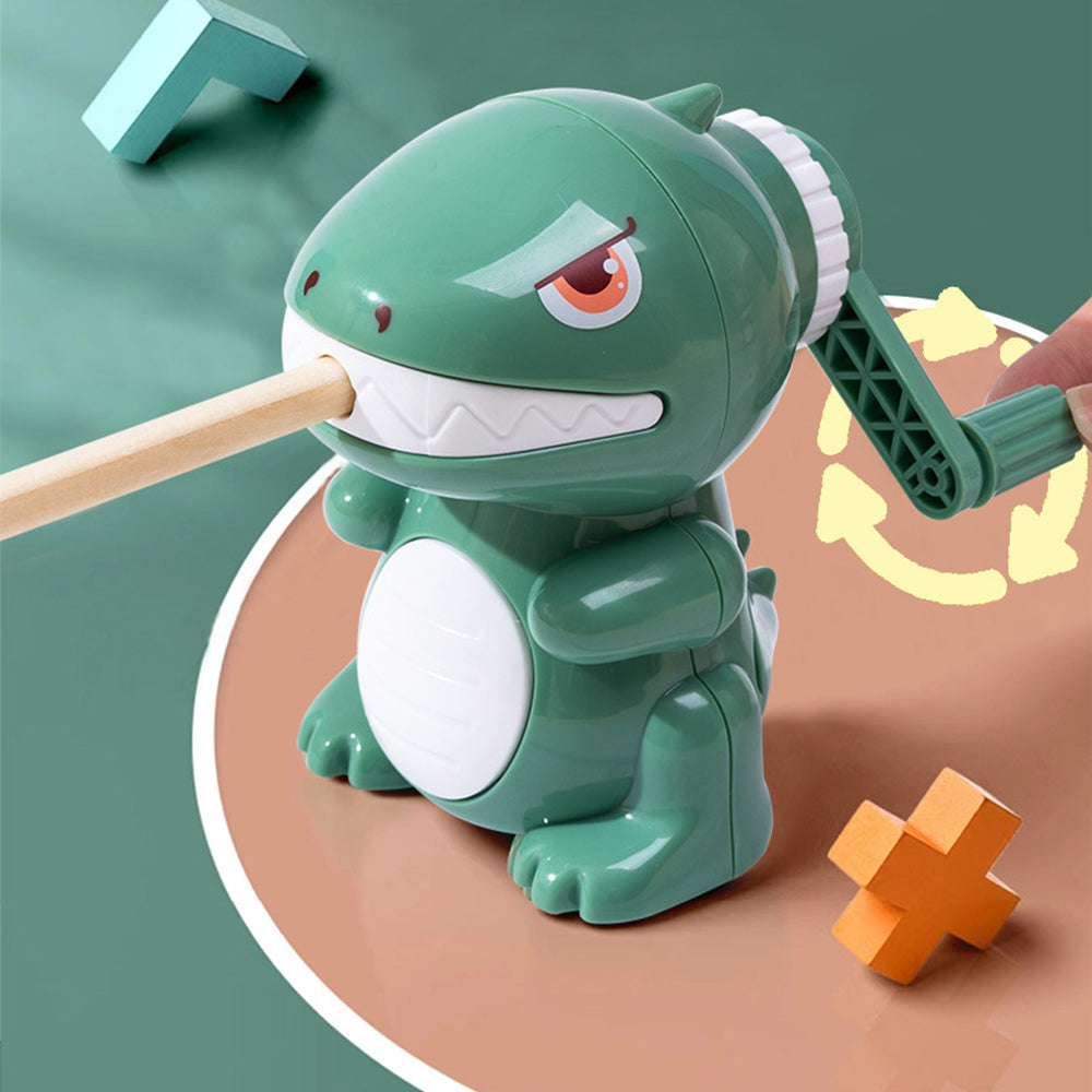Cartoon Dinosaur Pencil Sharpener Manual Fast Sharpening for Home Office School Use